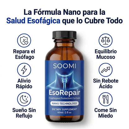 Soomi EsoRepair™ | Reparador esofágico nano-sublingual